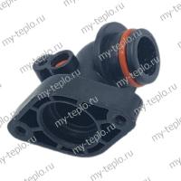 Ниппель ГВС (черный уголок под температурный датчик ГВС) для Hydrosta HSG-300 SD (nipgvHSG300SD)