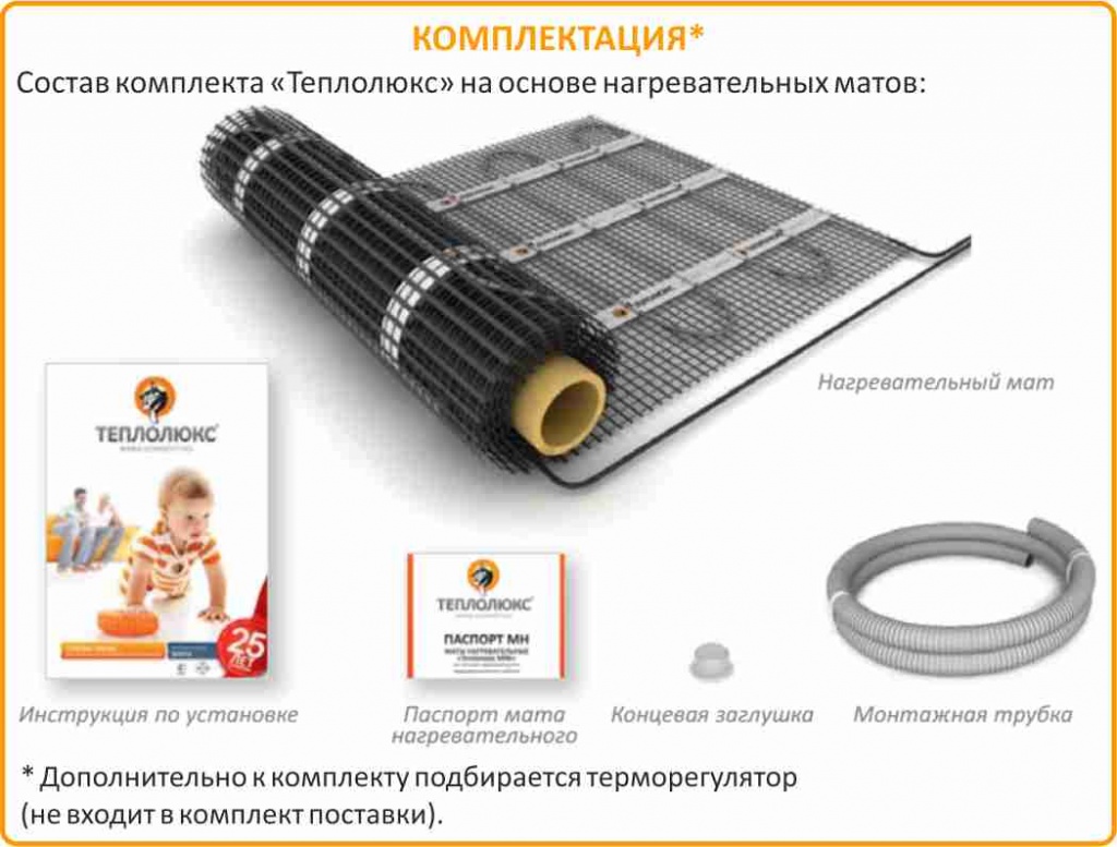Комплектация Теплолюкс Tropix 400 Теплолюкс Tropix 400