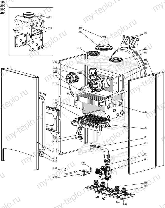 Запчасти Ariston ALTEAS X 30 FF купить в Калининграде