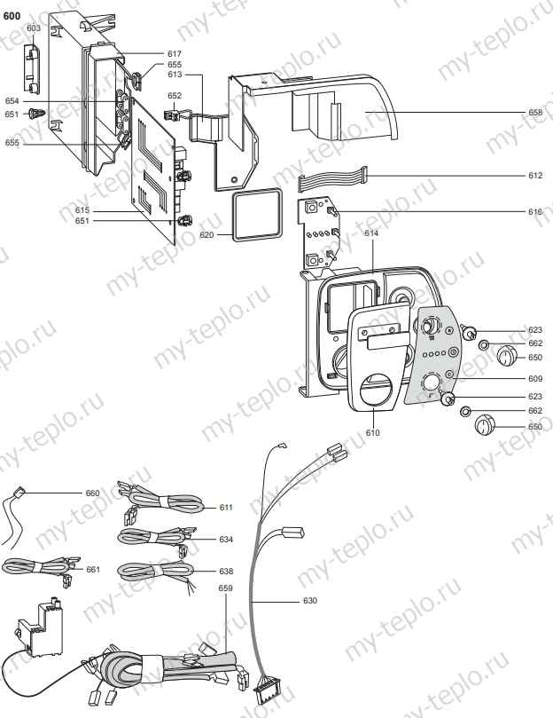 Запчасти Ariston UNO 24 MI купить в Калининграде